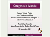 Categories in Moodle - thumb